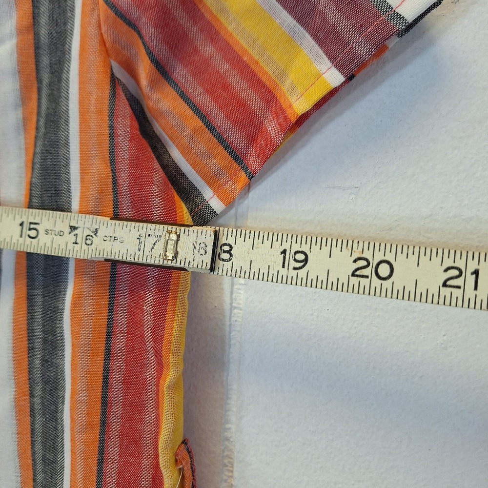 Shein Girls Tunic Dress  11-12Y  Multi-colored Vertical Striped - Picture 7 of 7
